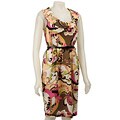 Jonathan Martin Women's Cowl-neck Print Dress