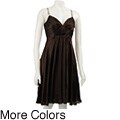 Anne Klein Women's Silk Spaghetti Strap Dress