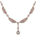 18k Two-tone Gold 14 5/8ct TDW Diamond Necklace (H-I, I1)
