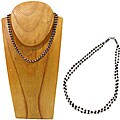 Two-strand Silver/ Garnet Necklace (Thailand)