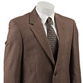 Lauren by Ralph Lauren Men's Brown 2-button Blazer