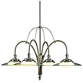 Brushed Nickel 4-light Chandelier