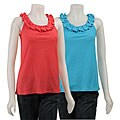 Lauren Hansen Women's Tank Top with Neck Trim