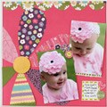 KI Memories 254-piece Emma Spring 12x12-inch Scrapbooking Kit