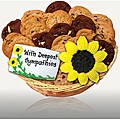 Gourmet Sympathy Cookie Basket