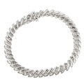 14k White Gold 2ct TDW Diamond Tennis Bracelet (H-I, I1)