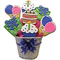 'Happy Birthday to Her' Cookie Arrangement