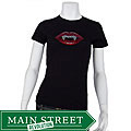Crazy Haute Women's Rhinestone Vampire T-shirt