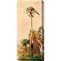 Allyson Krowitz 'Beach Palm I' Gallery-wrapped Art