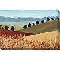 Phoenix 'Meadow I' Oversized Canvas Art