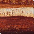 Benjamin Arnot 'Red Strata V' Gallery-wrapped Art