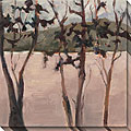 Caroline Ashton 'Quiet Moments I' Oversized Canvas Art