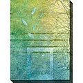 Caroline Ashton 'Aqueous IV' Canvas Art