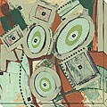 Barbara Zoern 'Arrangement II' Giclee Canvas Art