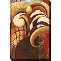 Cecile Broz 'Theoretical II' Giclee Canvas Art