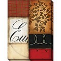 DeRosier 'Authentic I' Oversized Canvas Art