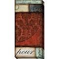 DeRosier 'Composed I' Giclee Canvas Art