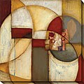 DeRosier 'Outer Reaches I' Giclee Canvas Art