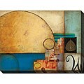 DeRosier 'Milieu II' Oversized Canvas Art