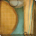 DeRosier 'Spa Blue II' Oversized Canvas Art
