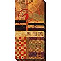 Marirosa Hofmann 'Swirl Panel I' Oversized Canvas Art