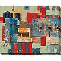 Marirosa Hofmann 'Memories in Red and Green I' Canvas Art