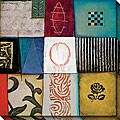 Sean Jacobs 'Garden Vision I' Oversized Giclee Canvas Art