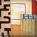 Sean Jacobs 'Ancient Modern I' Oversized Canvas Art
