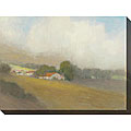 Kim Coulter 'Lifting Clouds I' Oversized Canvas Art