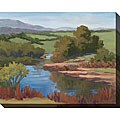 Karen Wilkerson 'Morning Vistas II' Canvas Art
