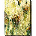 Karen Silve 'Wildflowers I' Oversized Canvas Art