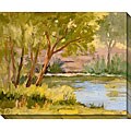 Karen Wilkerson 'Waterford II' Oversized Canvas Art