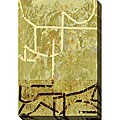 Leslie Saris 'Substantive Thought II' Giclee Canvas Art