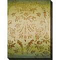 Leslie Saris 'Fondness II' Oversized Canvas Art