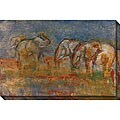 Maeve Harris 'Dawn to Dusk I' Oversized Canvas Art