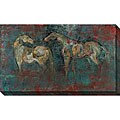 Maeve Harris 'Paddock II' Oversized Canvas Art