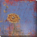 Maeve Harris 'Blue Floral I' Oversized Canvas Art
