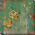 Maeve Harris 'Green Floral II' Oversized Canvas Art