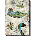 Judy Paul 'Pond II' Oversized Giclee Canvas Art