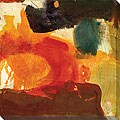 Sylvia Angeli 'Eccentric Abstraction XI' Oversized Canvas Art