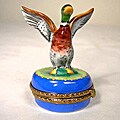 Limoges Flying Duck Box