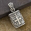 Sterling Silver 'Prayer Box' Pendant (Thailand)