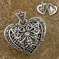 Sterling Silver Marcasite 'Butterfly' Locket (Thailand)