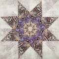 Duquesa II Fabric Kaleidoscope Quilt Block Kit