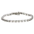 14k White Gold 1/2ct TDW Diamond Bracelet (J-K, I2)