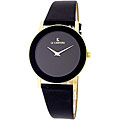 Le Chateau Men's Slim Black Watch