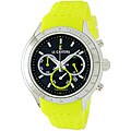 Le Chateau Men's Yellow Sports Chronograph Watch