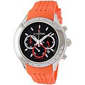 Le Chateau Men's Orange Sports Chronograph Watch