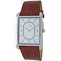 Le Chateau Men's Darvesi Brown Leather Strap Watch