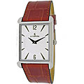 Le Chateau Men's Darvesi Brown Leather Strap Watch
